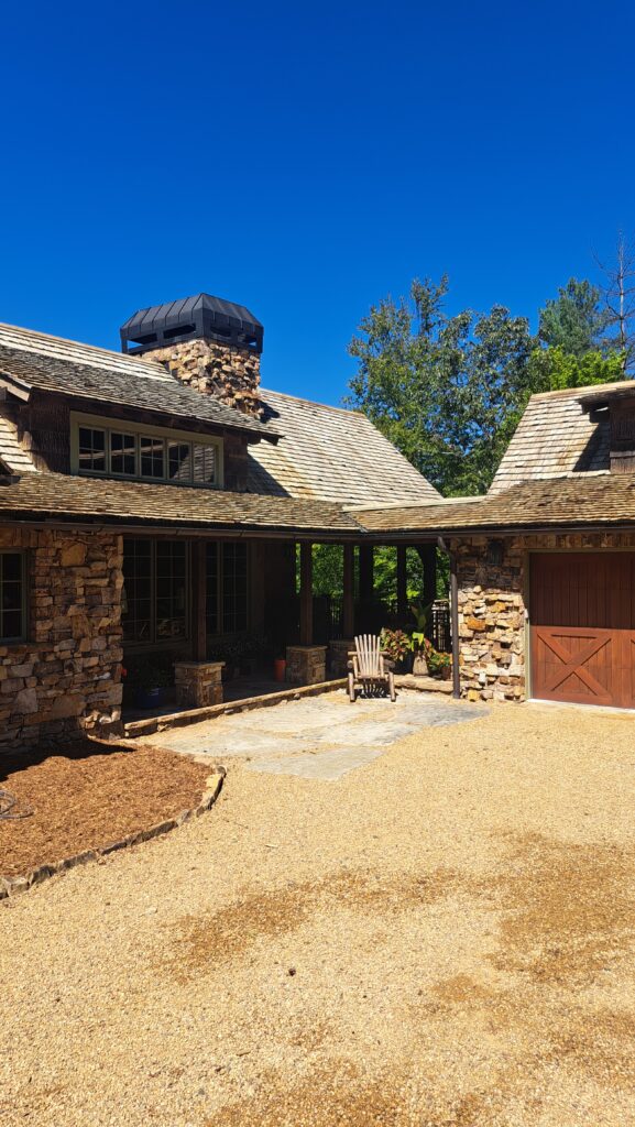 after cedar roof cleaning